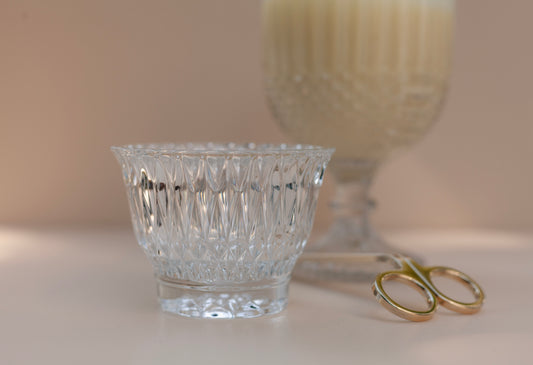 Cecily Vintage Glass Custom-Poured Candle